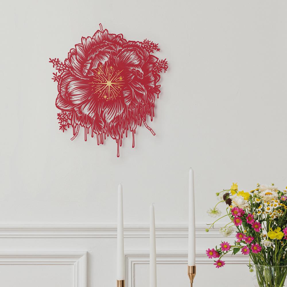 Belladonna Ibride Belladonna Magenta Ibride Wall Art