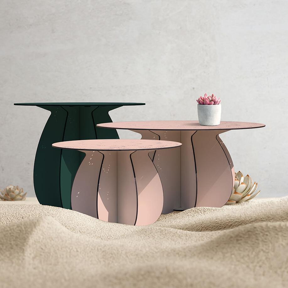 Ensemble de table de jardin Ibride