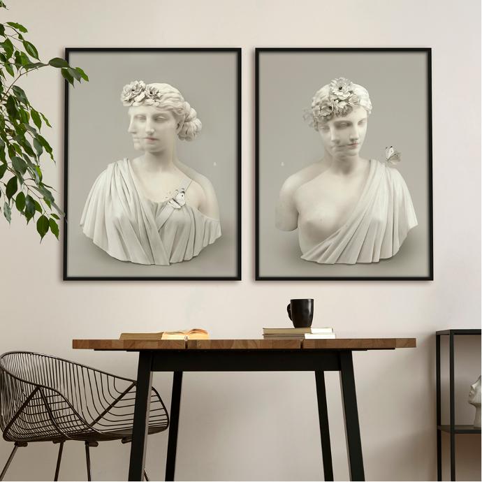 Tableaux portraits Collector Statue Ibride