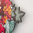 Zoom Porte Manteau Fleurs ibride2.webp