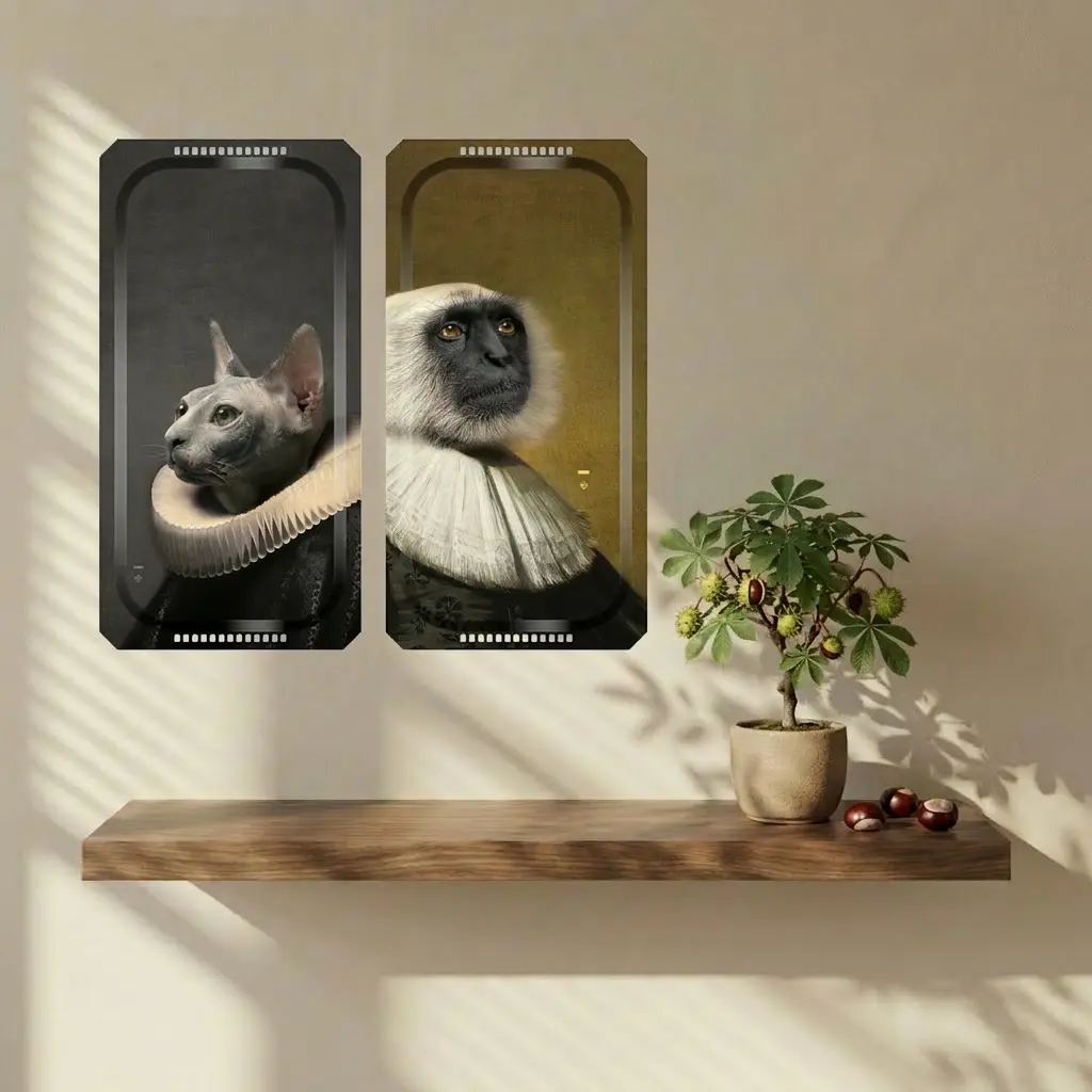 Trays | Le Singe et Le Chat Duo 