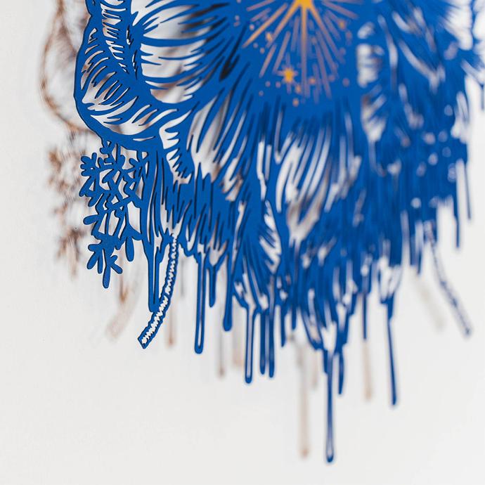 Wall Art Belladonna Laiton Ibride