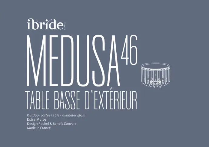 Notice de montage table basse medusa 46 Ibride