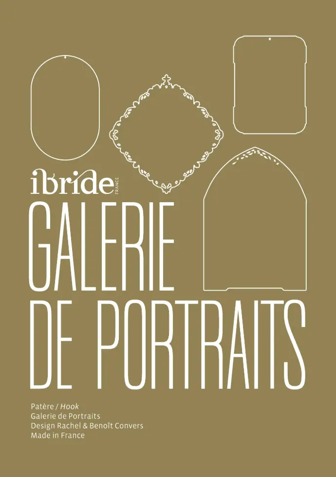 Notice de montage Patère murale pour Galerie de Portrait Ibride