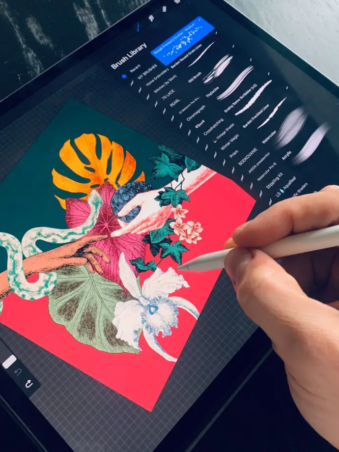 Des motifs réalisés au crayon par le designer Juraj Straka