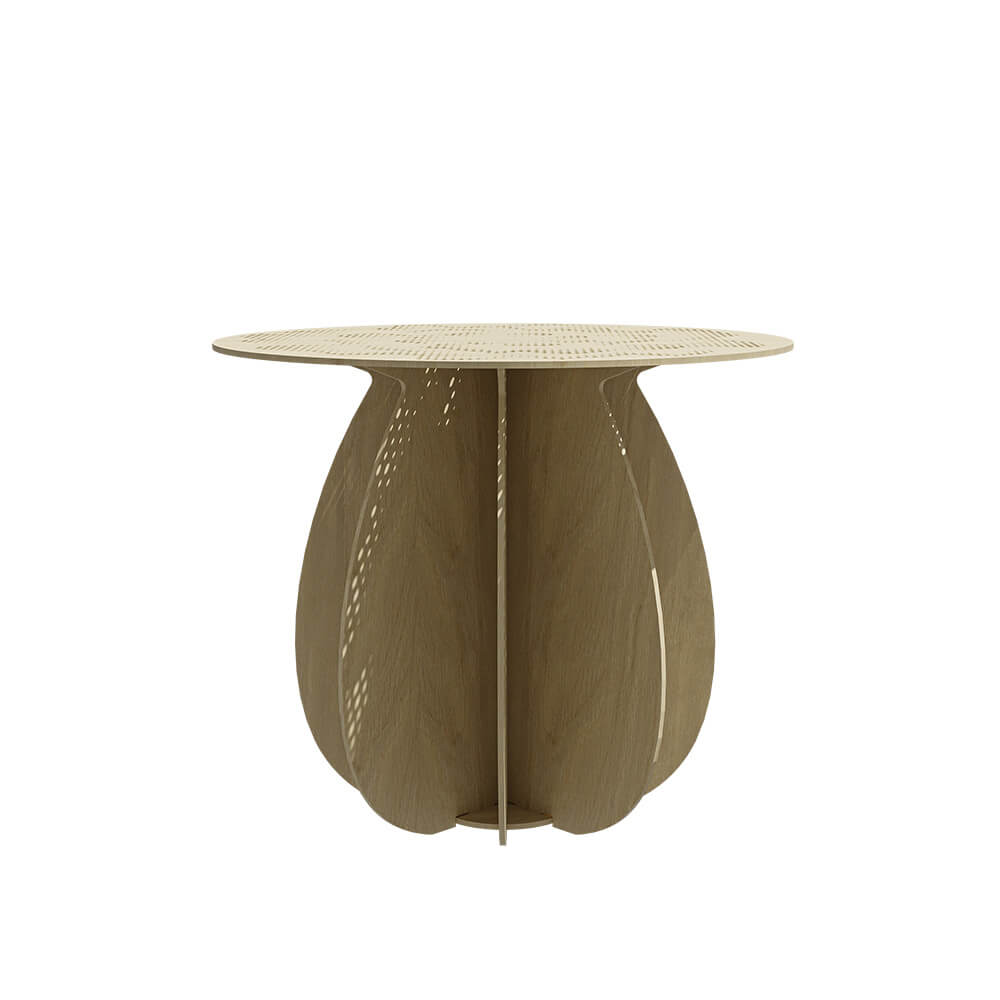 Table basse Gardenia Ø60cm Bois