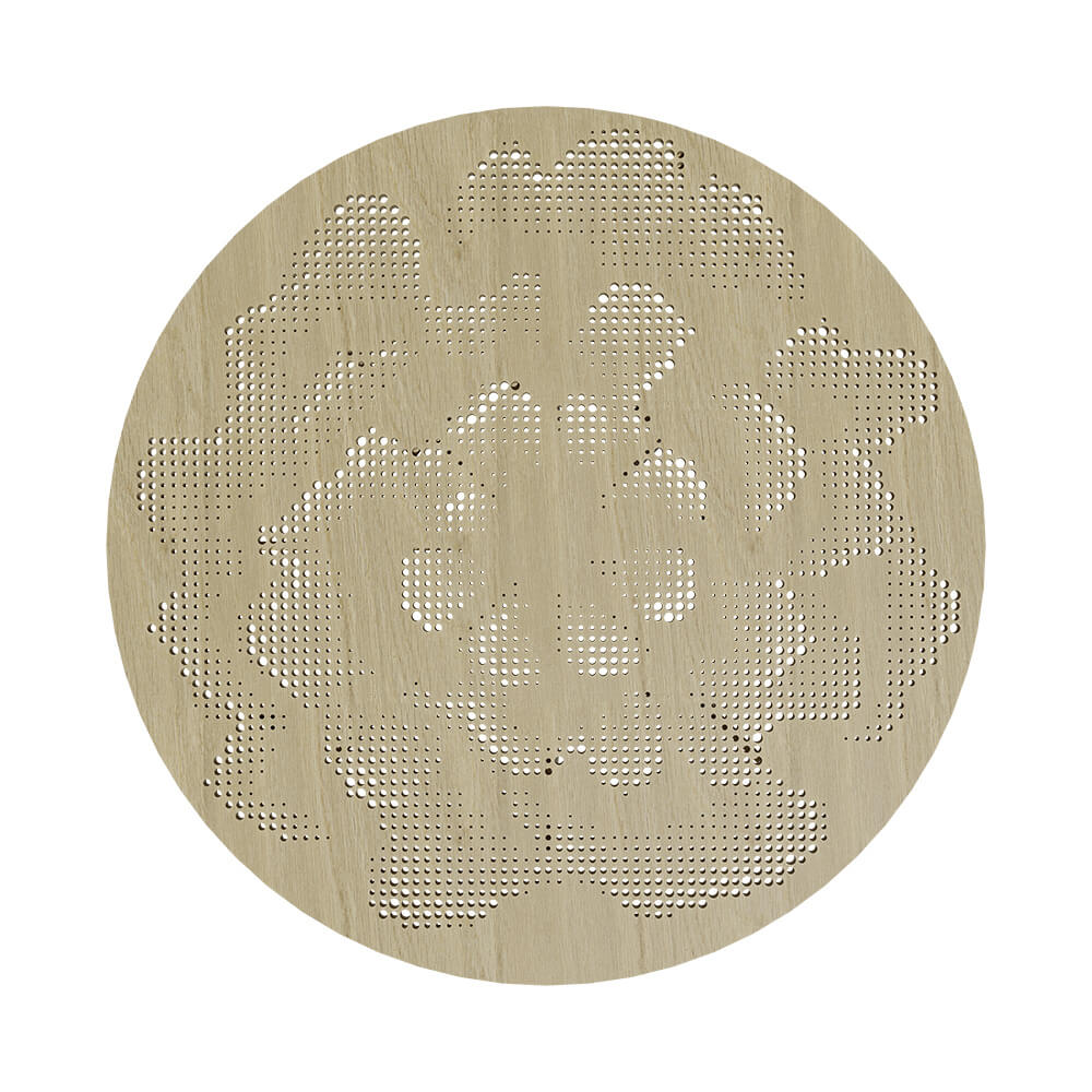 Table basse Gardenia Ø60cm Bois