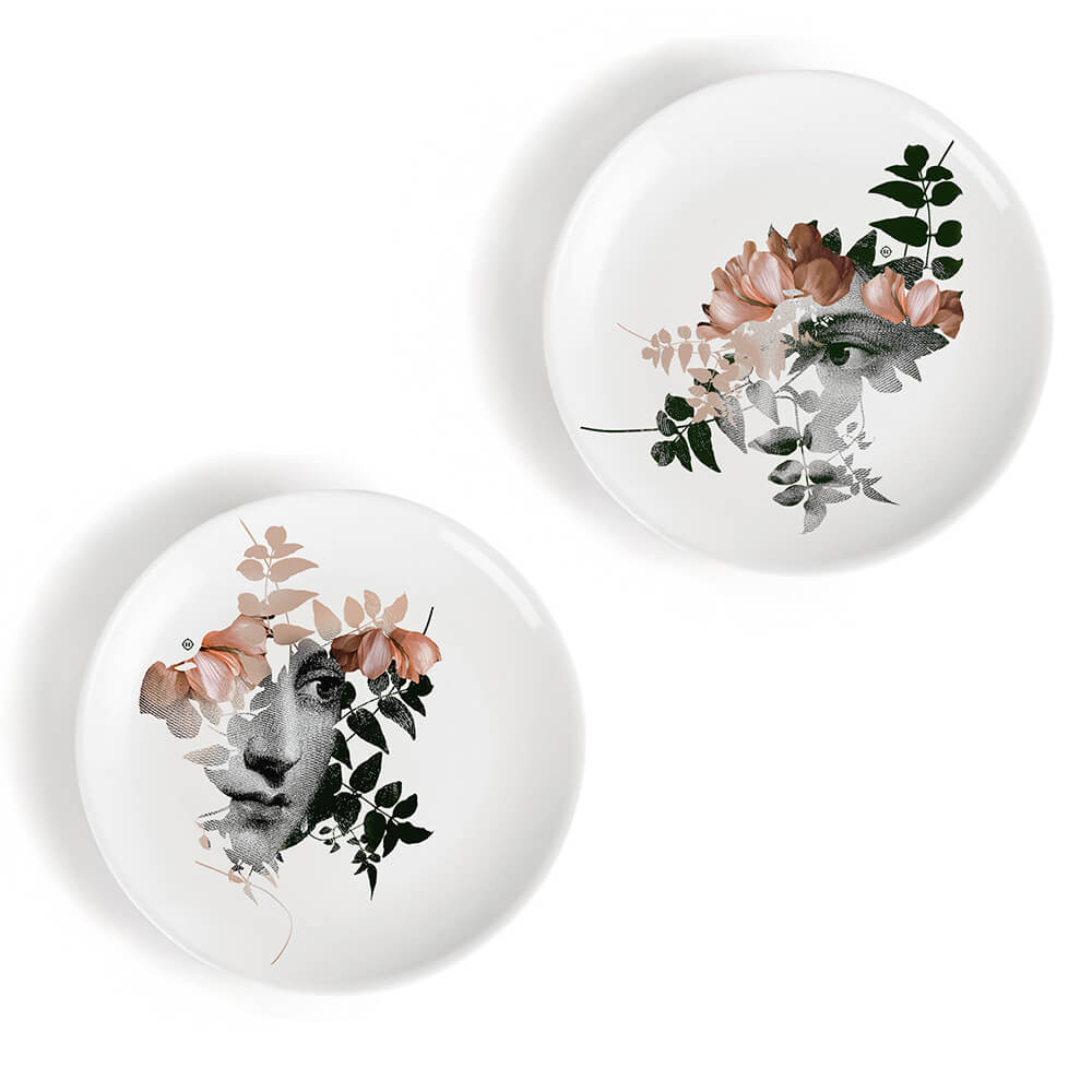 Set de 2 assiettes en porcelaine 27cm | Alhambra | Les Imparfaits