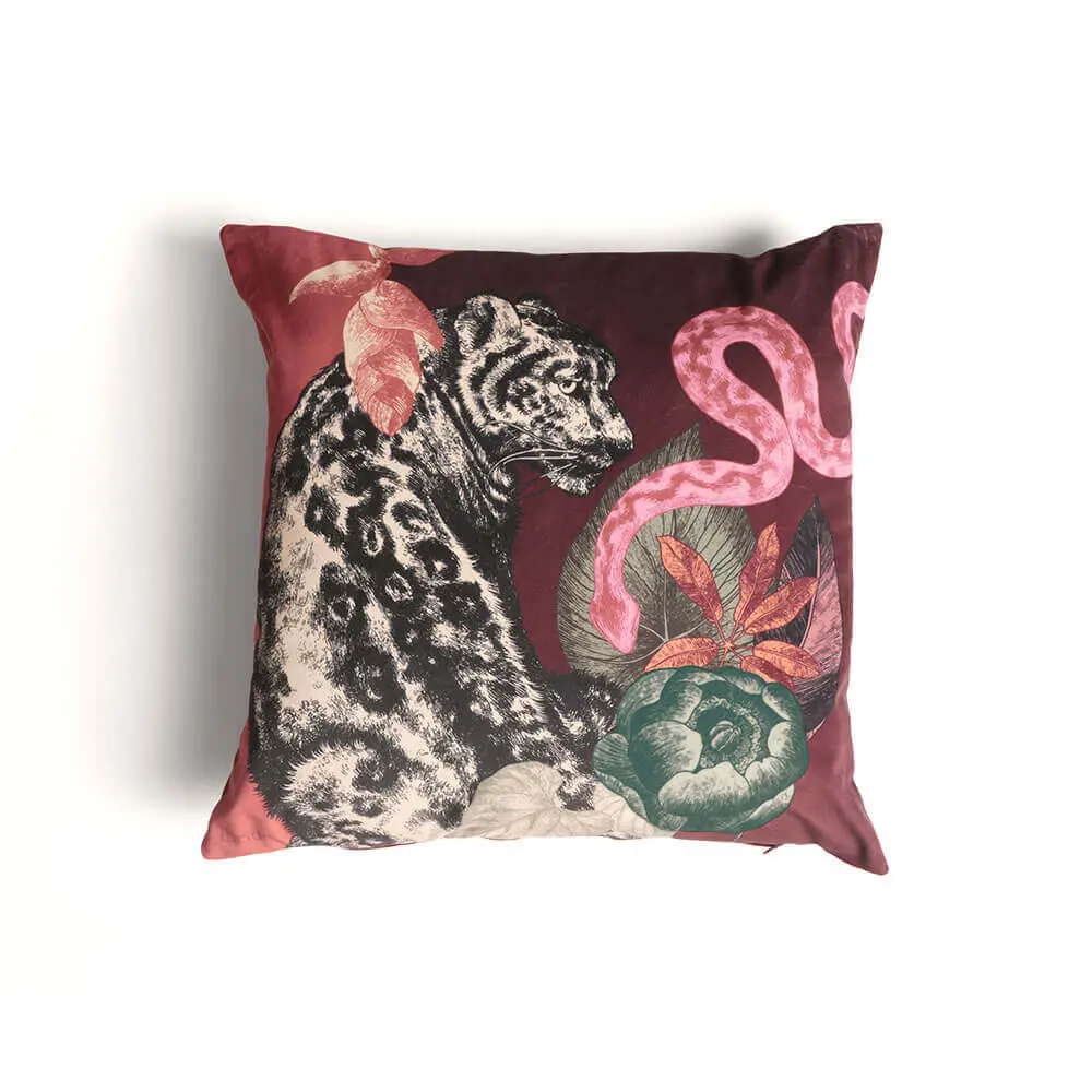 Coussin Boucan | Panthère | Les Imparfaits 